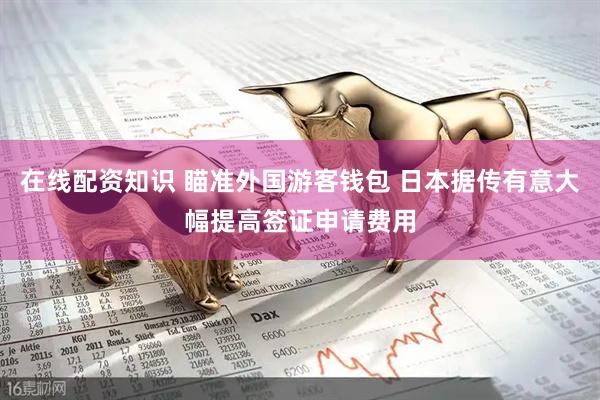 在线配资知识 瞄准外国游客钱包 日本据传有意大幅提高签证申请费用