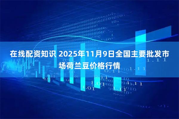 在线配资知识 2025年11月9日全国主要批发市场荷兰豆价格行情